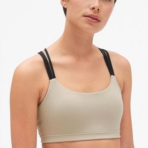 Gap Fit Eclipse Medium Support Strappy Sports Bra